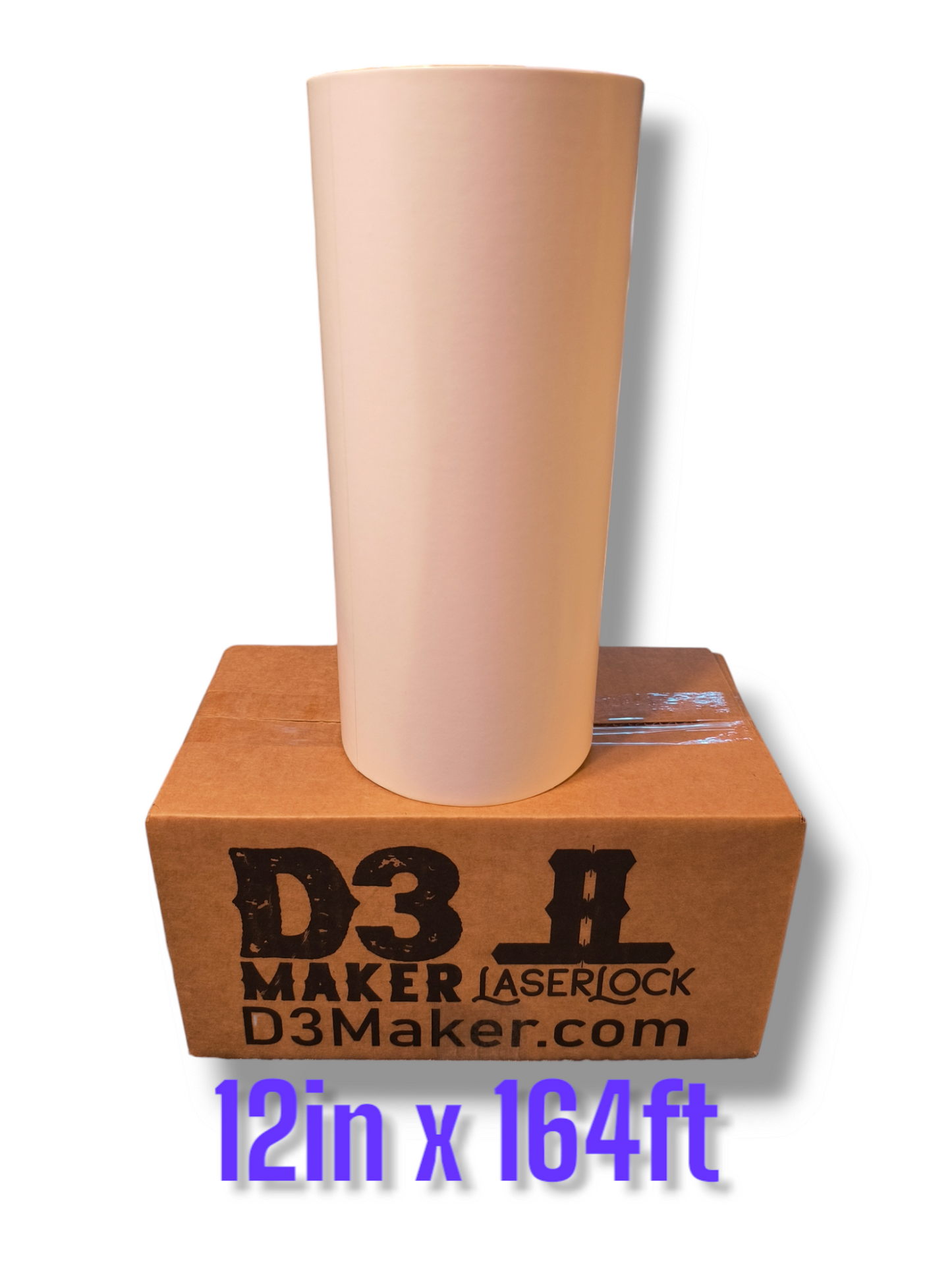 LaserLock Double Sided Tape - 4in or 12in Wide x 164ft. Long (similar 3m 300) Free Shipping