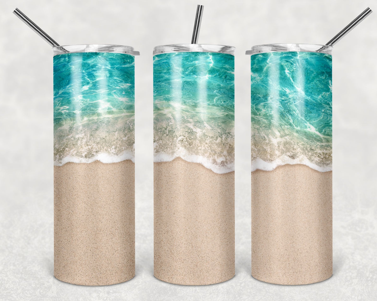 Custom Personalized Beach Tumbler 1