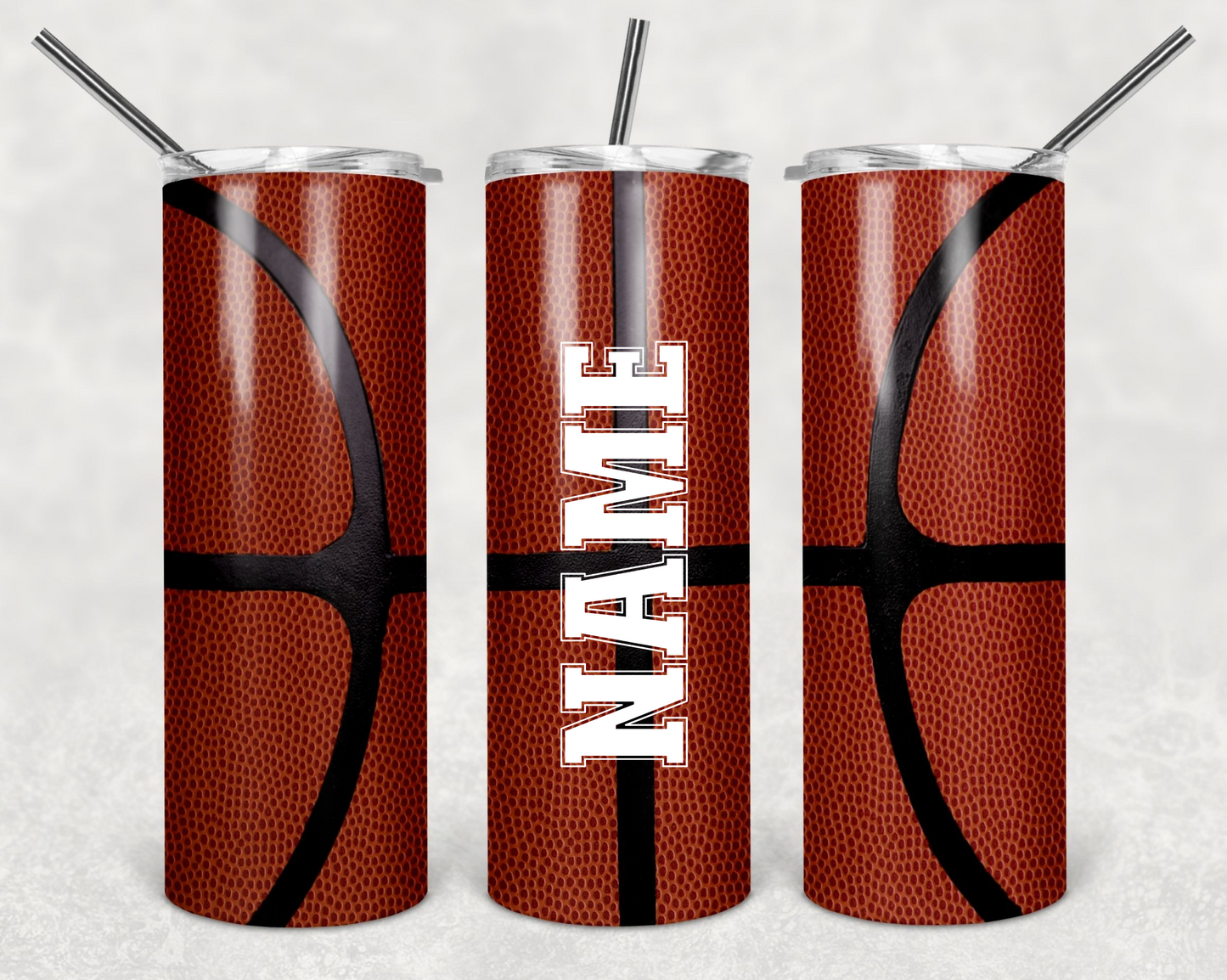 Custom Personalized Basketball Tumbler