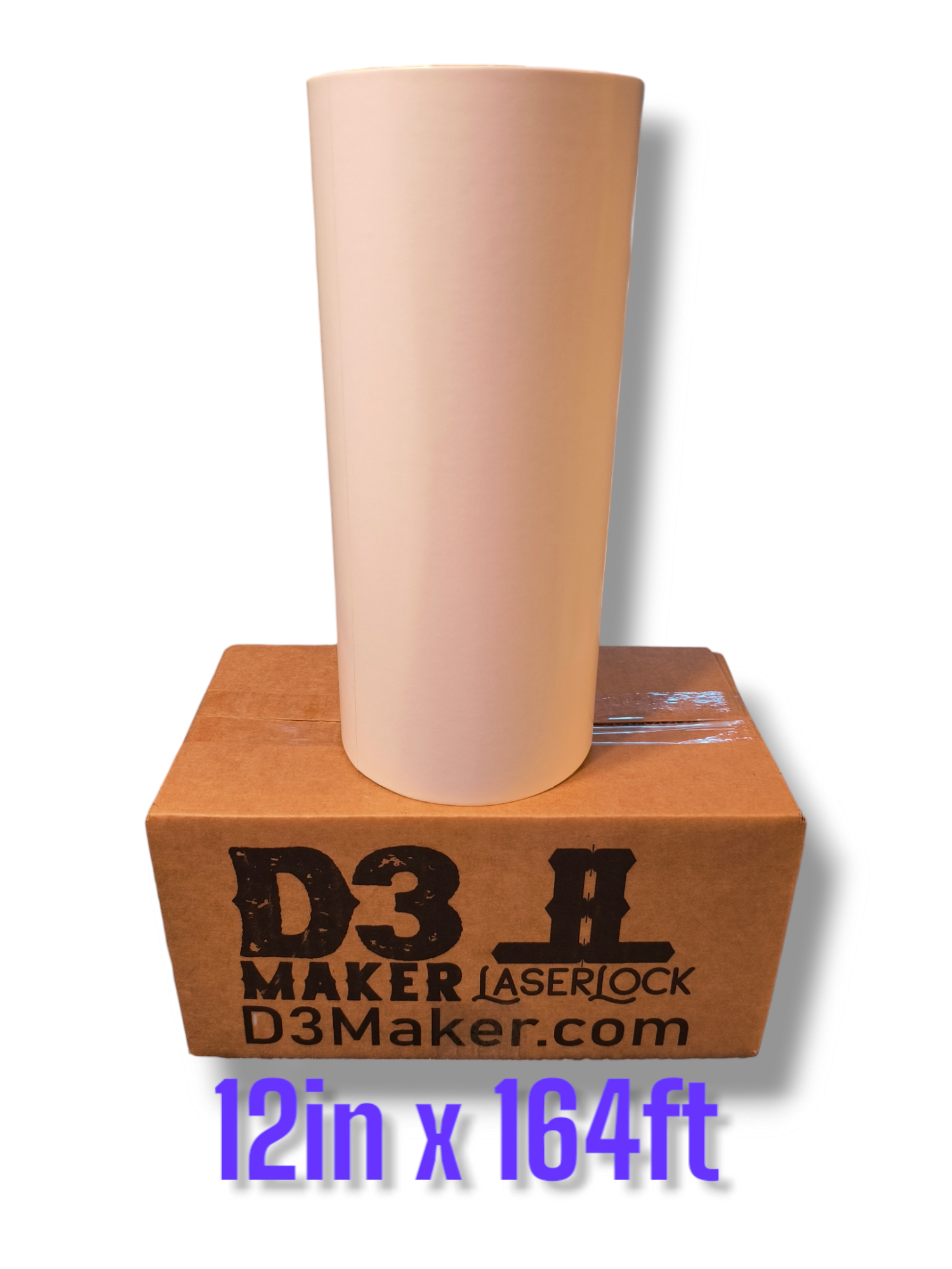 Laserlock LaserLock Double Sided Tape - 4in or 12in Wide x 164ft. Long (similar ...